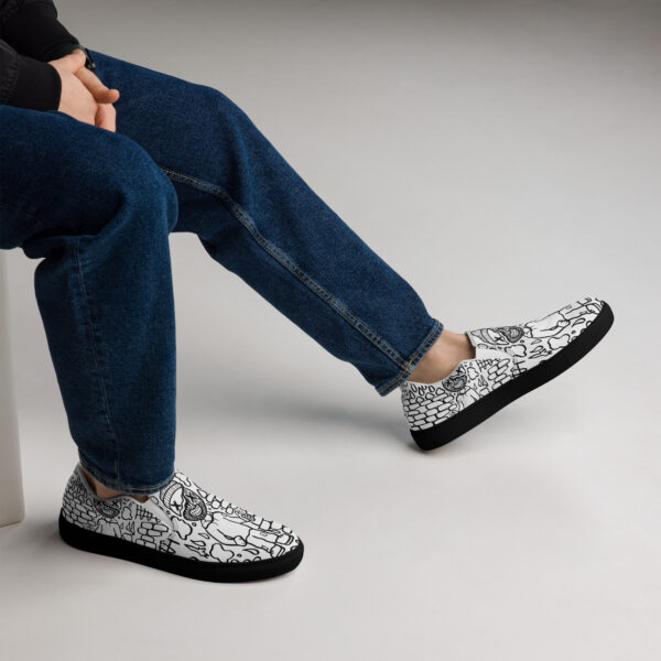 Mr. Split v9 Men’s slip-on canvas shoes - Image 8