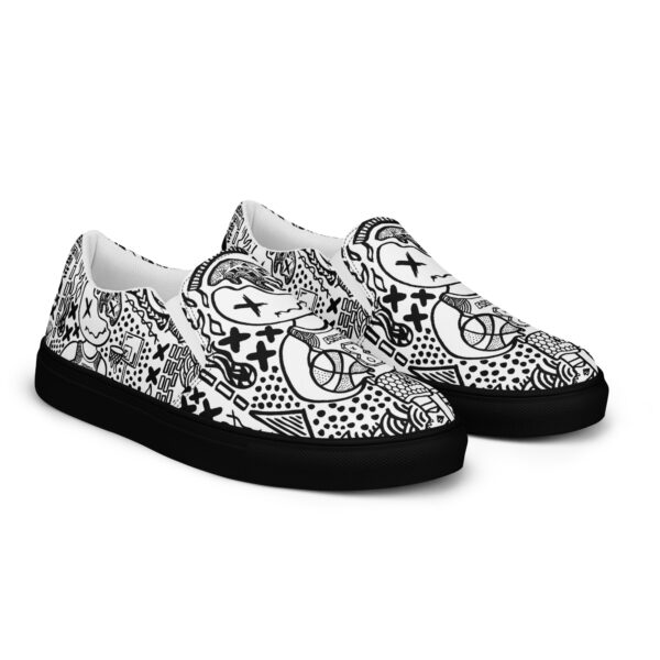 Mr. Split v4 Men’s slip-on canvas shoes - Image 21