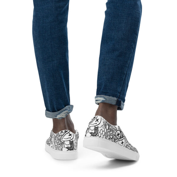 Mr. Split v3 Men’s slip-on canvas shoes - Image 19