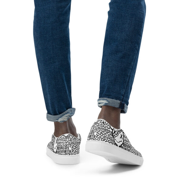 Mr. Split V6 Men’s slip-on canvas shoes - Image 3