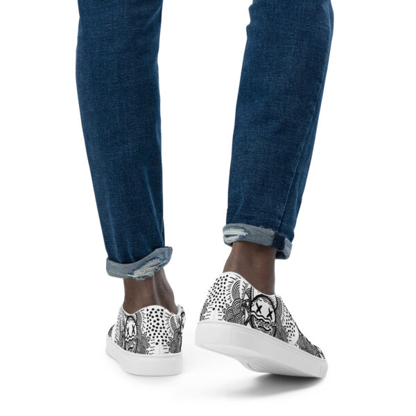 Mr. Split v2 Men’s slip-on canvas shoes - Image 3