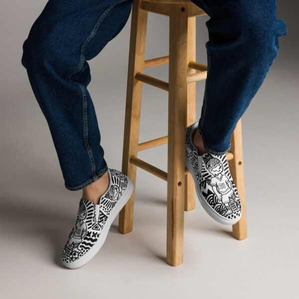 Mr. Split v5 Men’s slip-on canvas shoes - Image 15