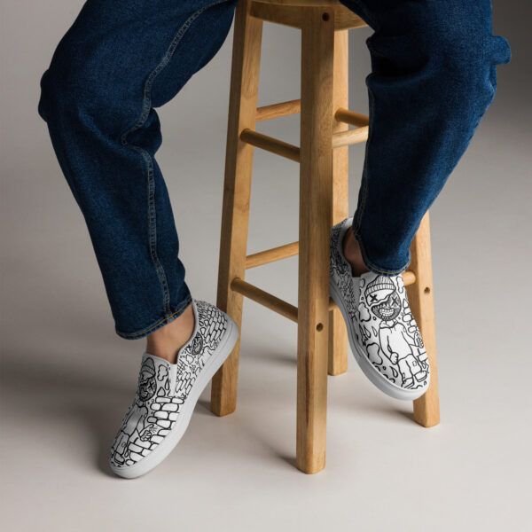 Mr. Split v9 Men’s slip-on canvas shoes - Image 16