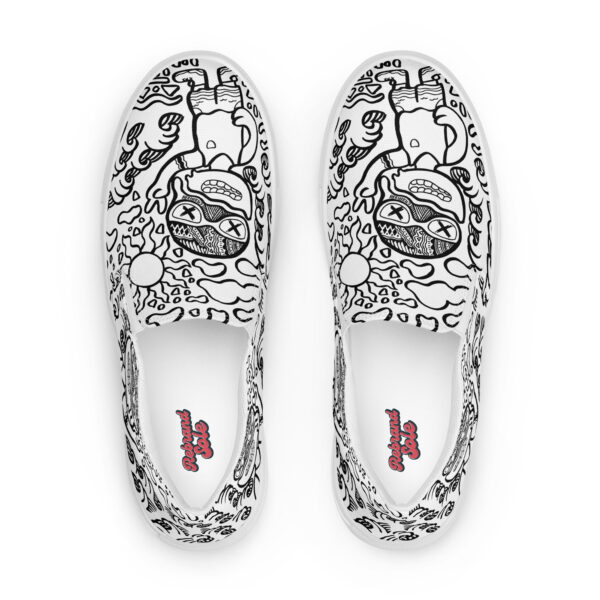 Mr. Split v7 Men’s slip-on canvas shoes - Image 18