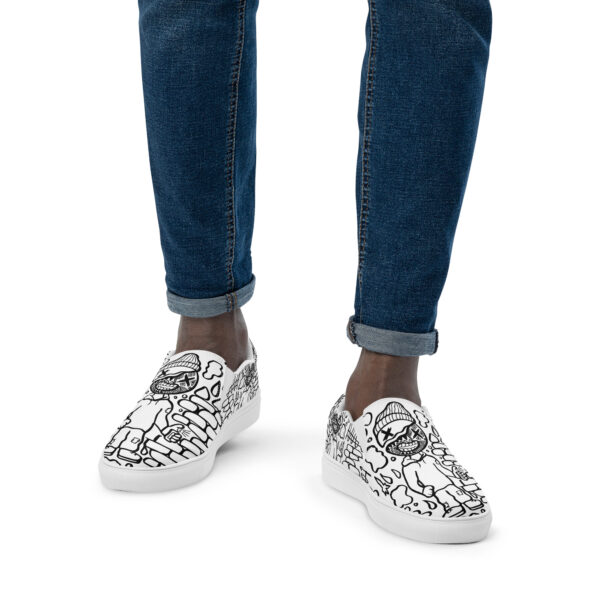Mr. Split v9 Men’s slip-on canvas shoes - Image 13