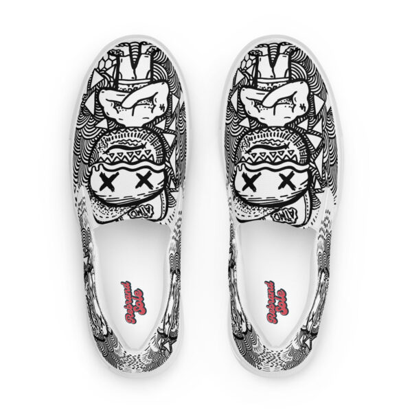 Mr. Split v2 Men’s slip-on canvas shoes - Image 10