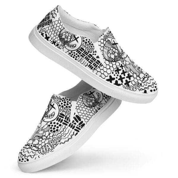 Mr. Split v10 Men’s slip-on canvas shoes - Image 19