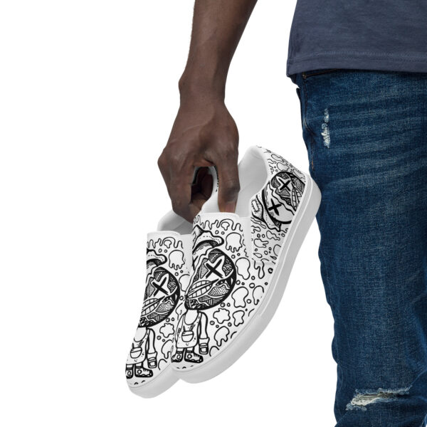 Mr. Split v1 Men’s slip-on canvas shoes - Image 19