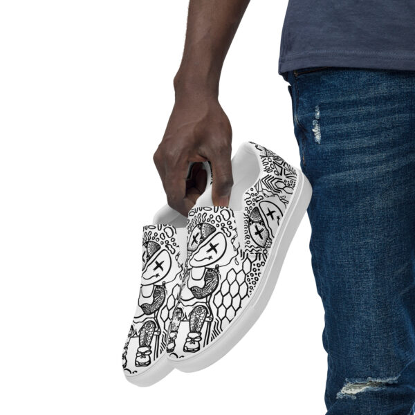 Mr. Split v3 Men’s slip-on canvas shoes - Image 18