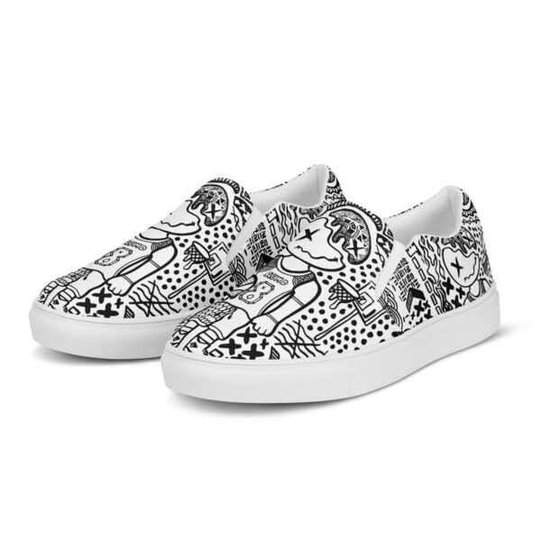 Mr. Split v4 Men’s slip-on canvas shoes - Image 9