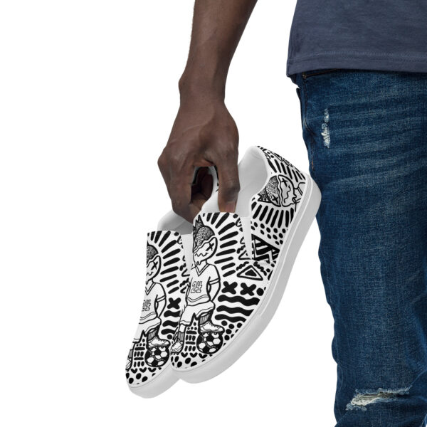 Mr. Split v5 Men’s slip-on canvas shoes - Image 17