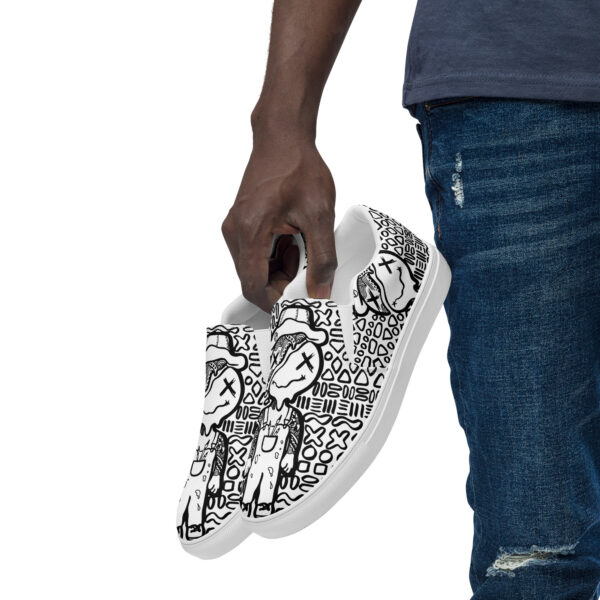Mr. Split V6 Men’s slip-on canvas shoes - Image 7