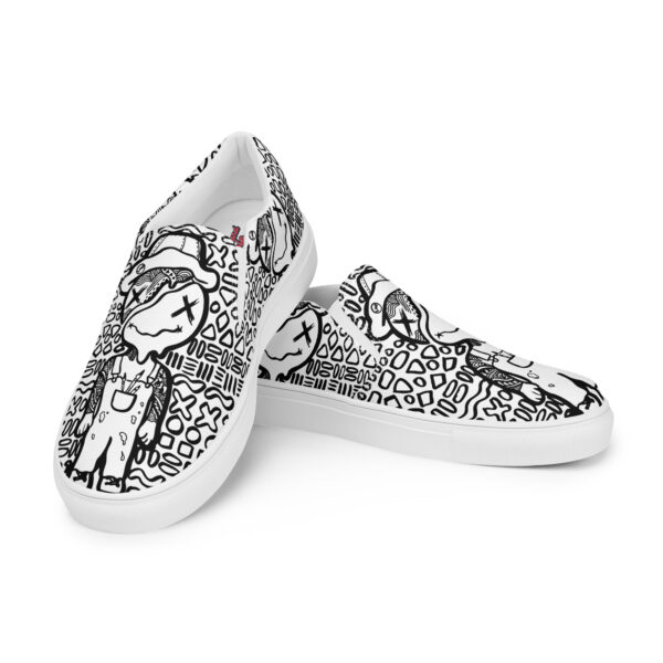 Mr. Split V6 Men’s slip-on canvas shoes - Image 10