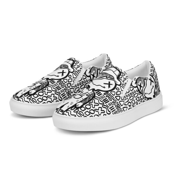 Mr. Split V6 Men’s slip-on canvas shoes - Image 11
