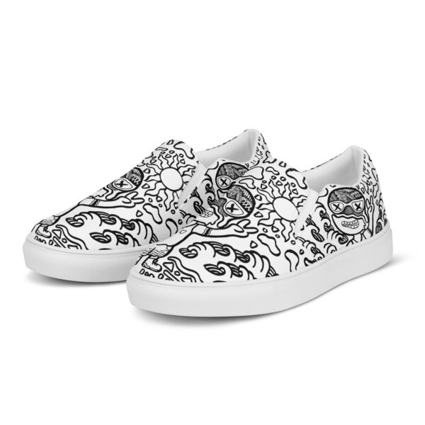 Mr. Split v7 Men’s slip-on canvas shoes - Image 16