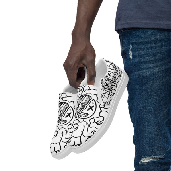 Mr. Split v8 Men’s slip-on canvas shoes - Image 4