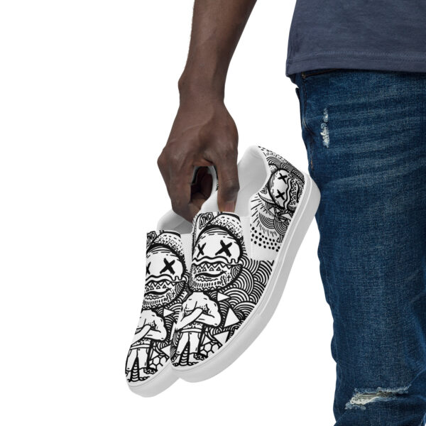 Mr. Split v2 Men’s slip-on canvas shoes - Image 4