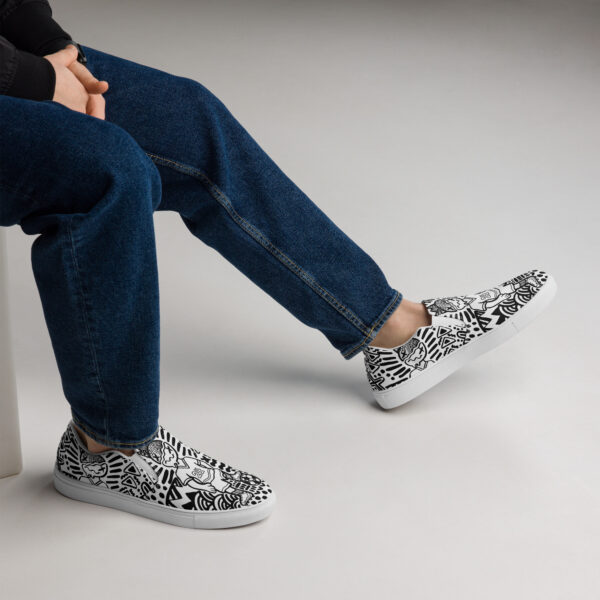 Mr. Split v5 Men’s slip-on canvas shoes - Image 13