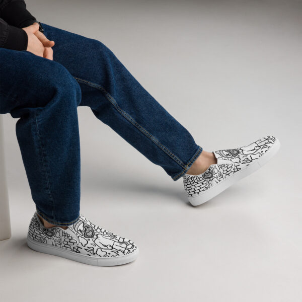 Mr. Split v9 Men’s slip-on canvas shoes - Image 18