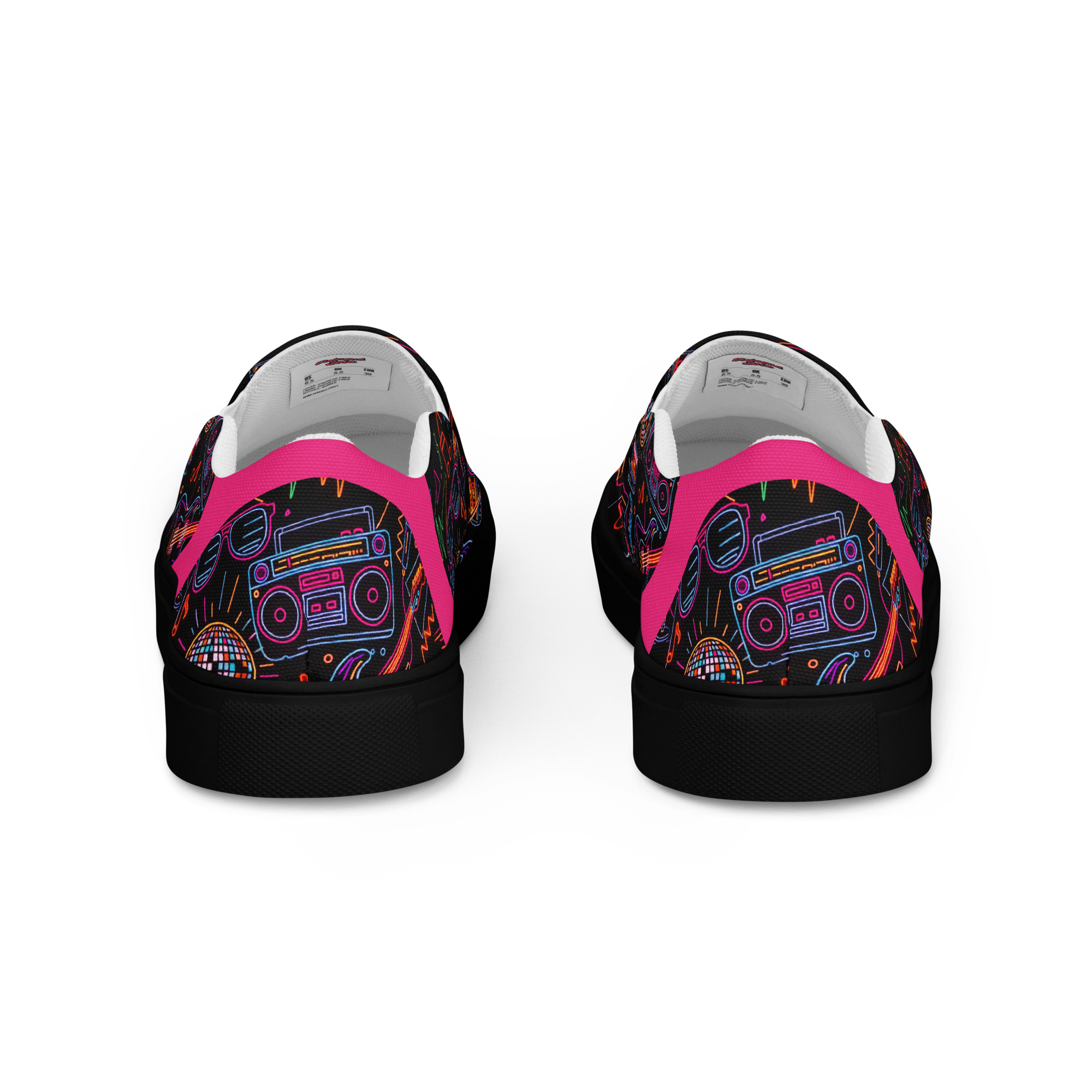 Retro Vaporware v5 Men’s slip-on canvas shoes - Image 11