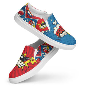 Pop Art V3 Men’s slip-on canvas shoes