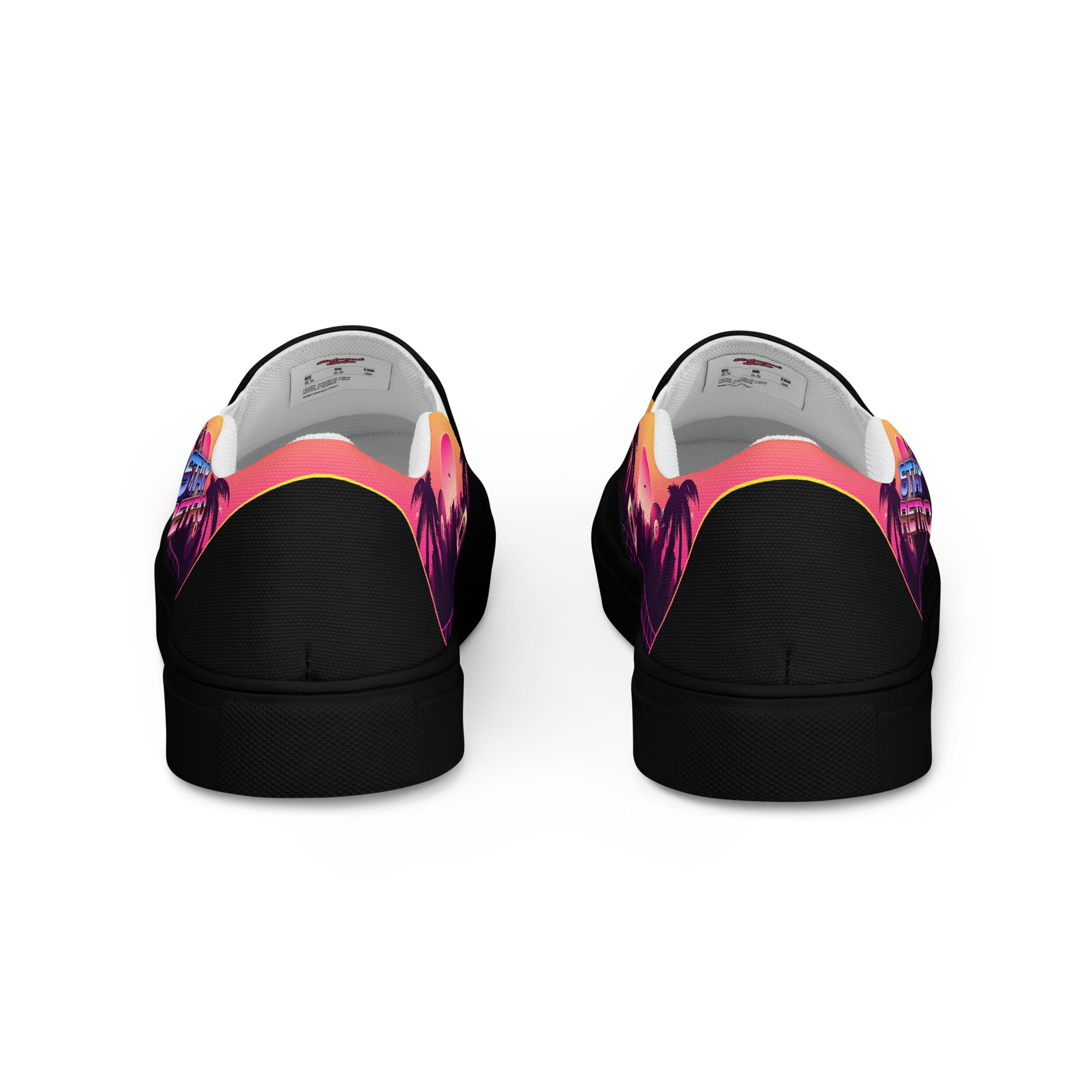 Retro Vaporware v3 Women’s slip-on canvas shoes - Image 10
