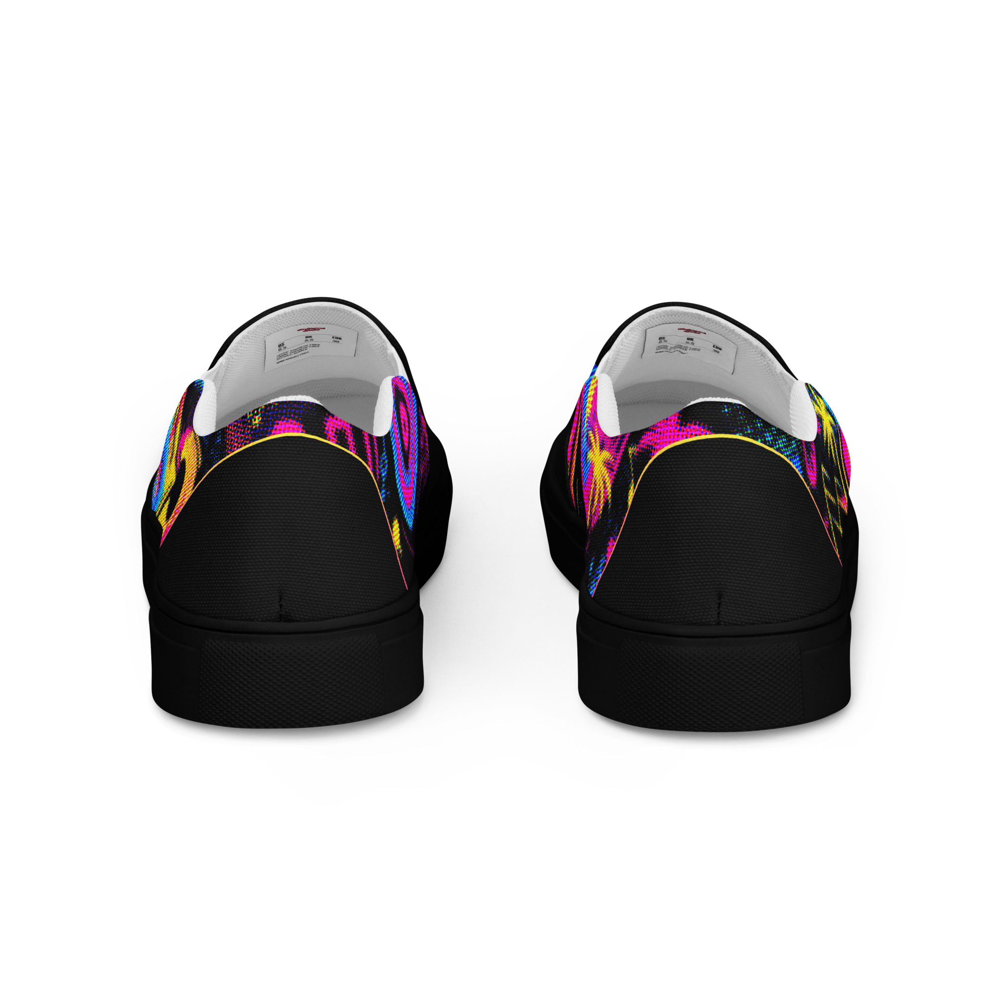 Retro Vaporware v4 Women’s slip-on canvas shoes - Image 10