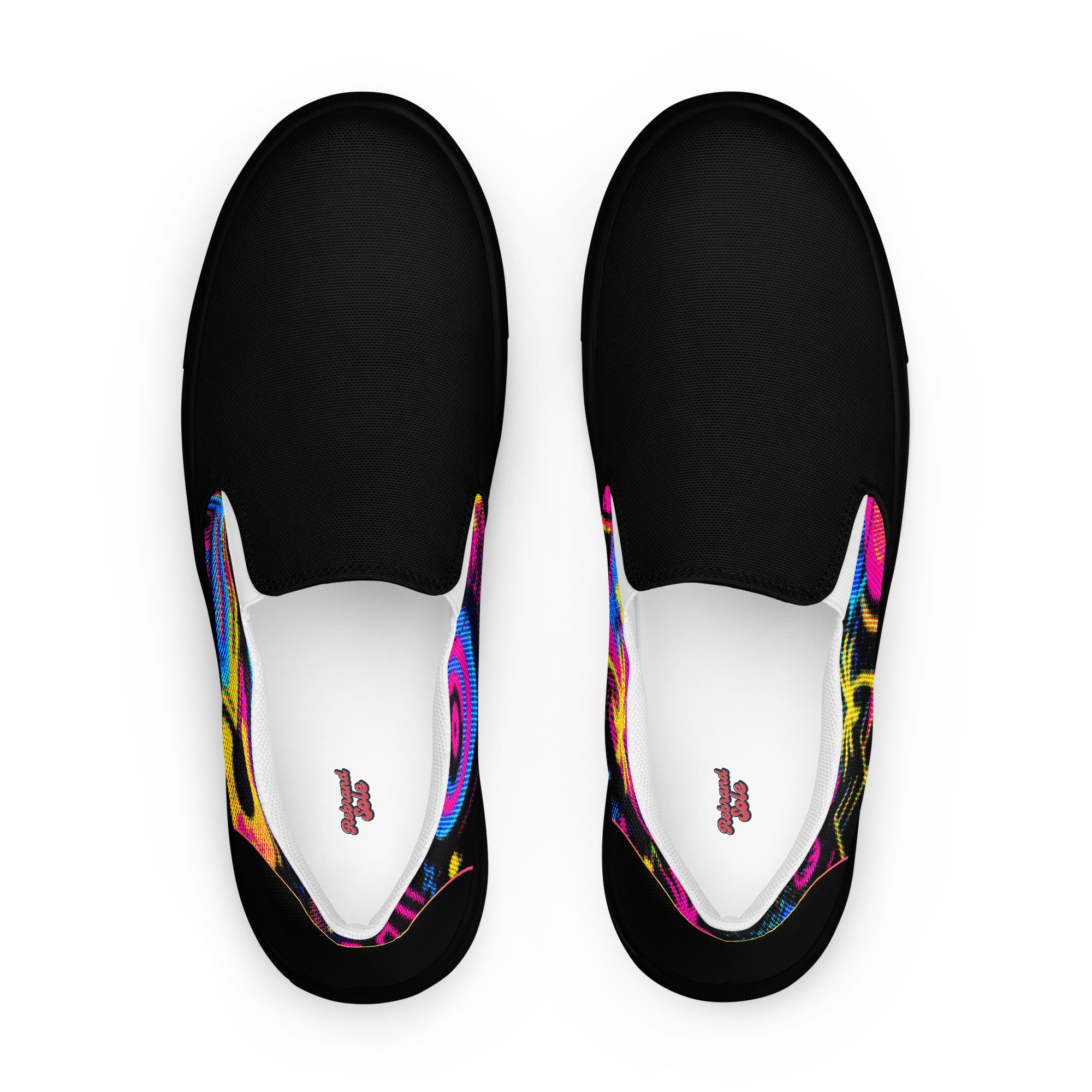 Retro Vaporware v4 Women’s slip-on canvas shoes - Image 13
