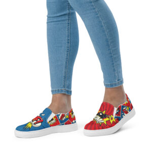 Pop Art V3 Women’s slip-on canvas shoes