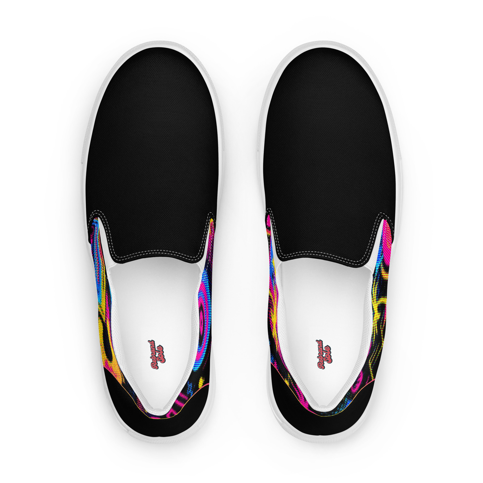 Retro Vaporware v4 Women’s slip-on canvas shoes - Image 6
