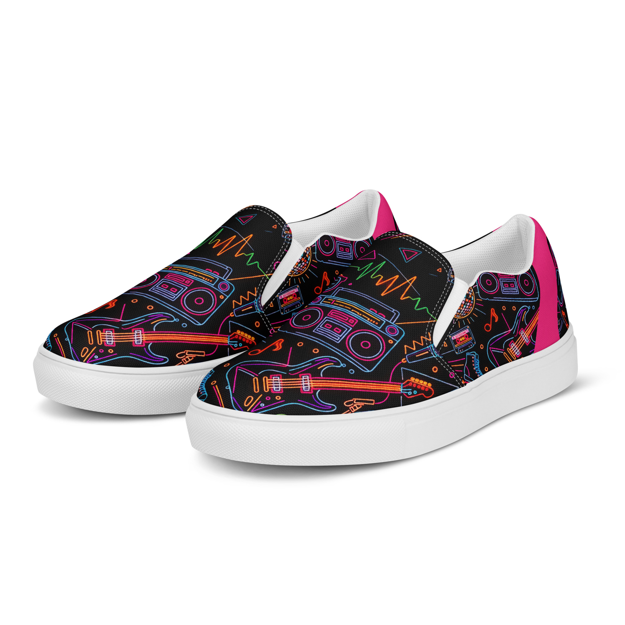 Retro Vaporware v5 Women’s slip-on canvas shoes - Image 5