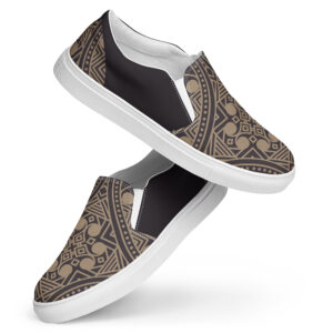 Tribal Art v2 Men’s slip-on canvas shoes