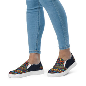 Tribal Art v2 Women’s slip-on canvas shoes