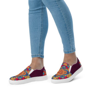 Tribal Art v3 Women’s slip-on canvas shoes